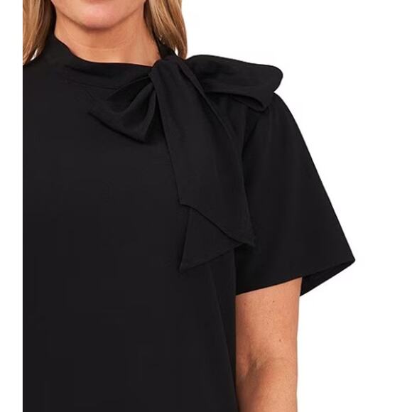 New  ~ CECE ~  Bow Neck Flounce Hem A-Line Dress Size 8 Ret $129 - Picture 5 of 8